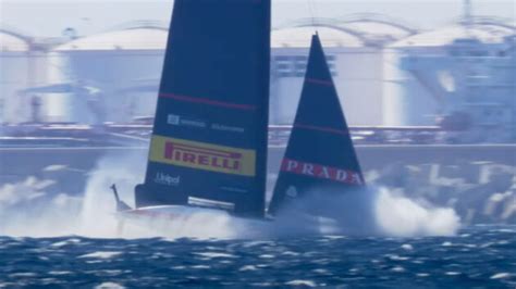 prada ineos race|Damage to Luna Rossa hands race victory to INEOS Britannia .